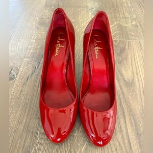 Cole Haan x Nike Air Patent Leather Red Heels